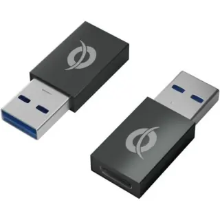 Conceptronic DONN Pack 2 adattatori USB-A 3.0 maschio a USB-C femmina OTG