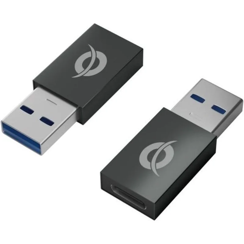 Conceptronic DONN Pack 2 adattatori USB-A 3.0 maschio a USB-C femmina OTG