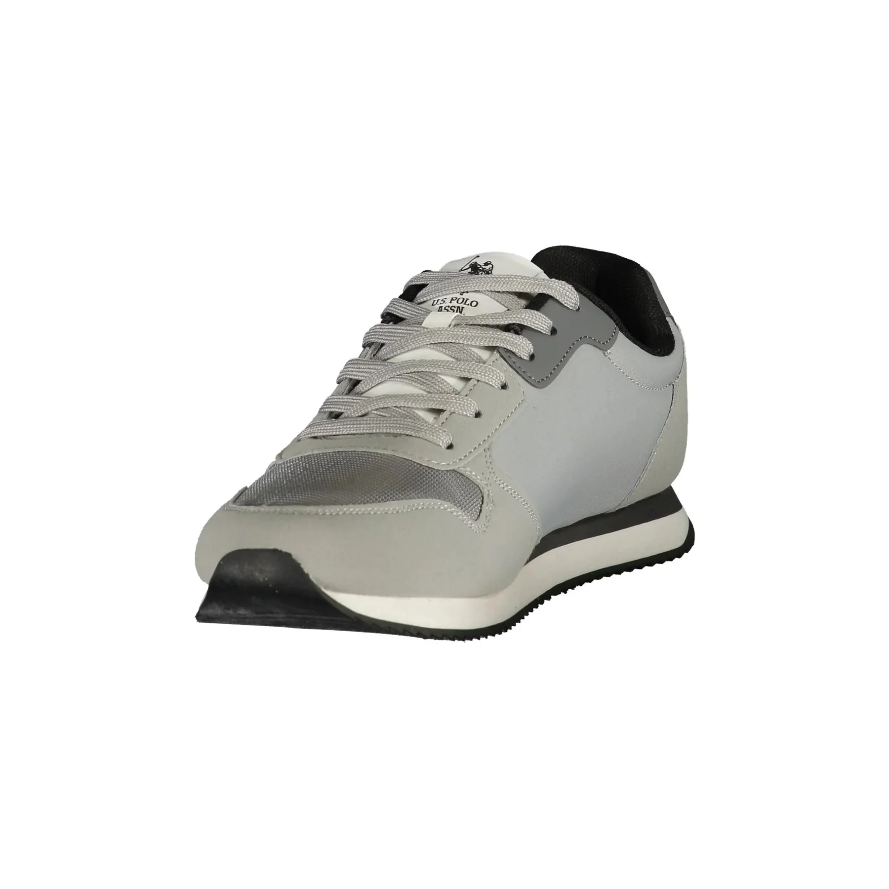 Sneakers U.S. Polo Assn. Uomo Grigie con Stampa Logo - vista 3