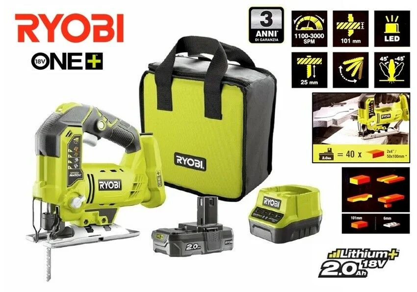 Ryobi Seghetto Alternativo R18JS-120S