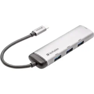 Hub Multiporta USB-C Verbatim