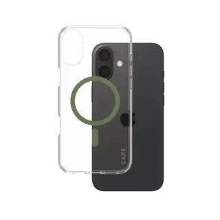 PanzerGlass CARE by ® Flagship Cover Trasparente Urban Combat con MagSafe iPhone 16 Plus