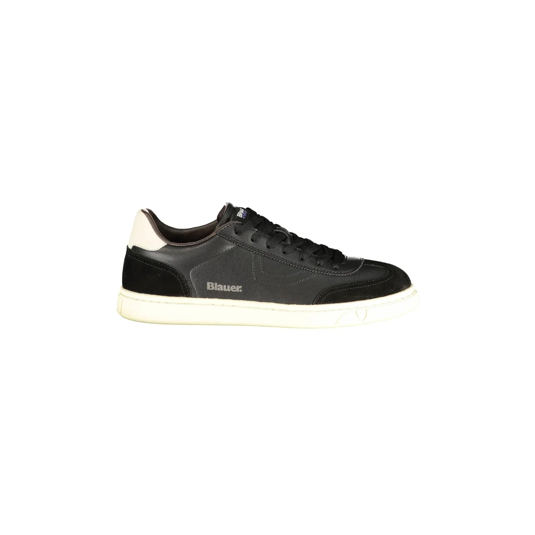 Blauer Sneakers Uomo Nere Stampa Logo