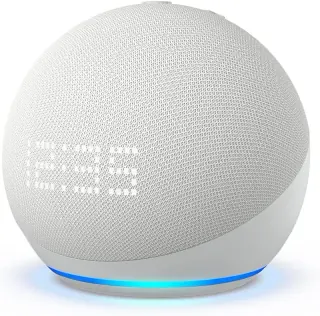 Amazon Echo Dot (5. Gen) con Orologio