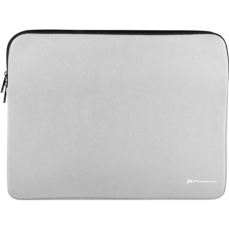 Custodia in neoprene grigia Phoenix Basics per laptop fino a 14"