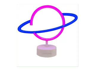 Muitomas Lampada Neon Saturno