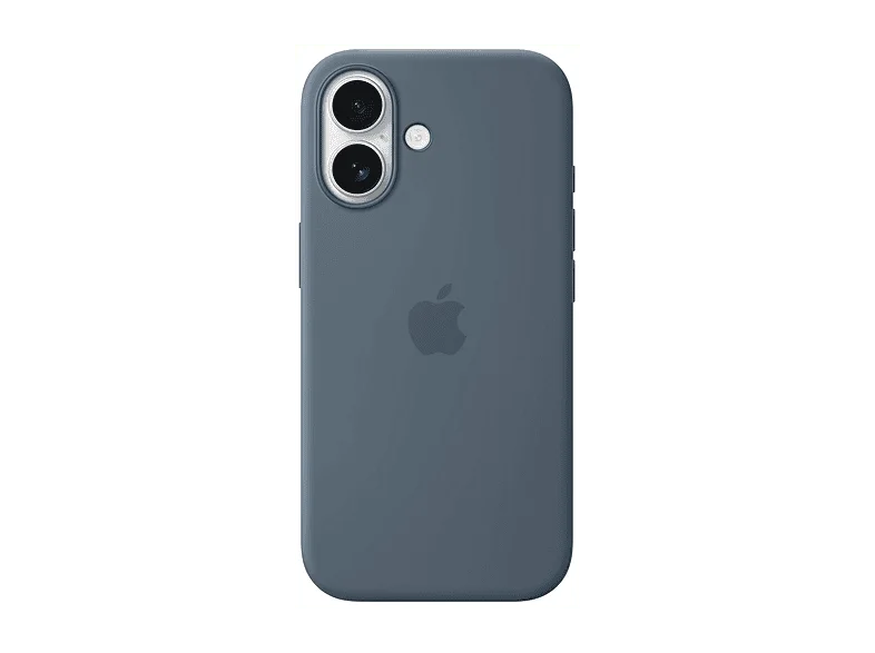 Custodia MagSafe in silicone per iPhone 17 - Blu salmastro