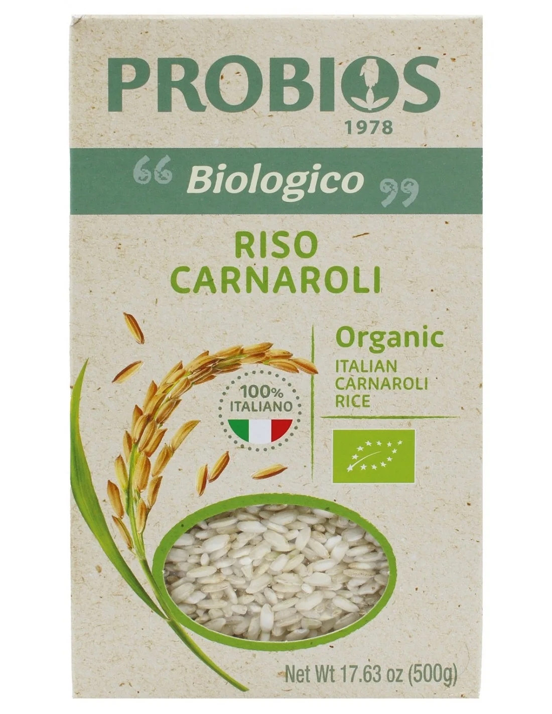 Riso Carnaroli Italiano Biologico