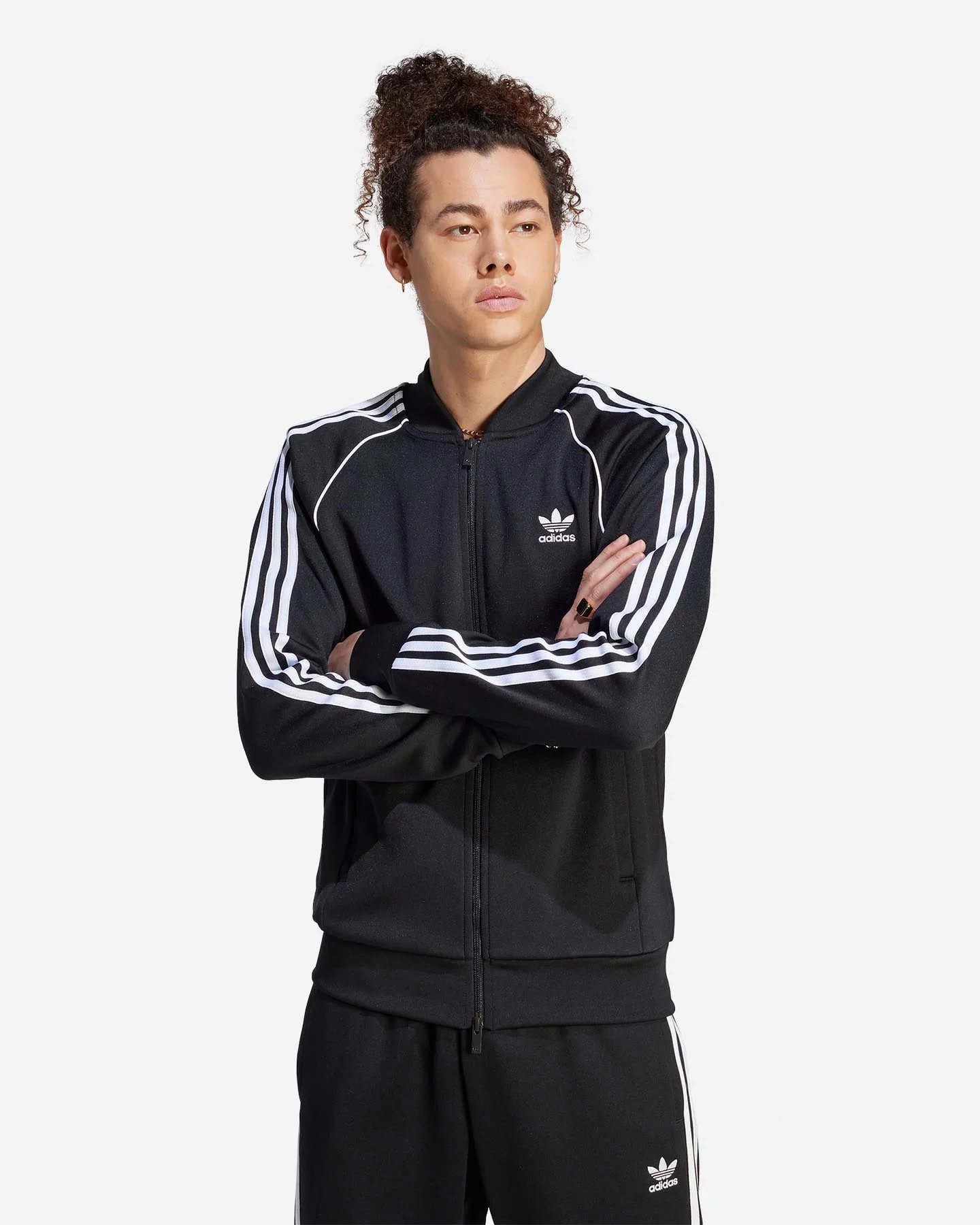 Felpa Adidas SST - Uomo - vista 2
