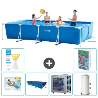 Intex Piscina Con Struttura Rettangolare