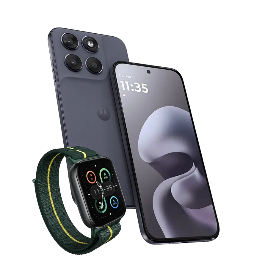 Lenovo moto g67 - PANTONE Arctic Seal - vista 2