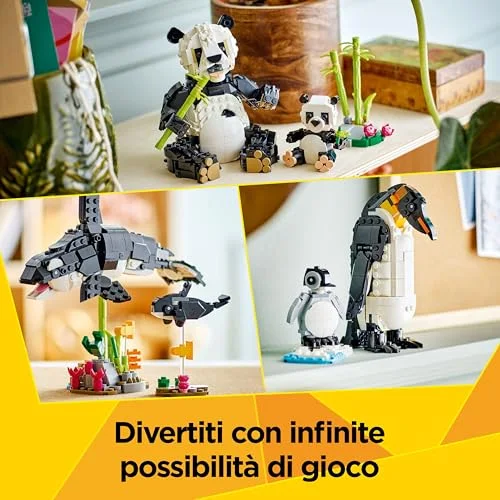 LEGO Creator 3 in 1 Animali Selvatici - Set di Costruzione - vista 4
