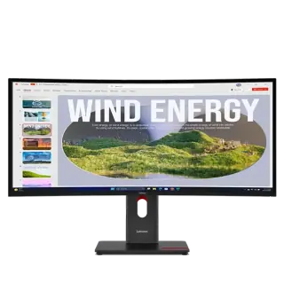 Lenovo Monitor Curvo ThinkVision T34WD-40 UWQHD USB-C Docking 34"