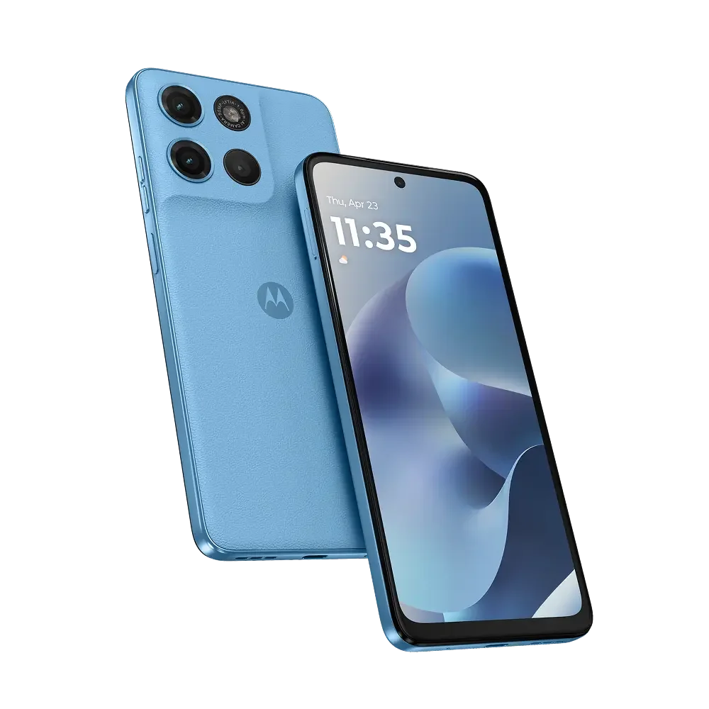 Lenovo moto g17 - PANTONE Alaskan Blue - vista 2