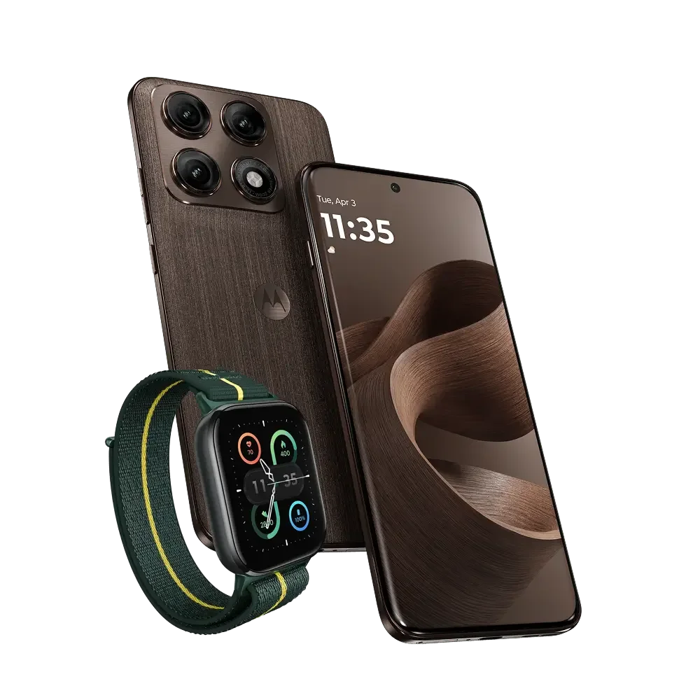 Lenovo motorola edge 70 pro - PANTONE Chicory Coffee - vista 2