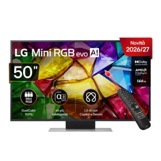 LG Mini RGB 50'' Serie MRGB87 4K Smart TV