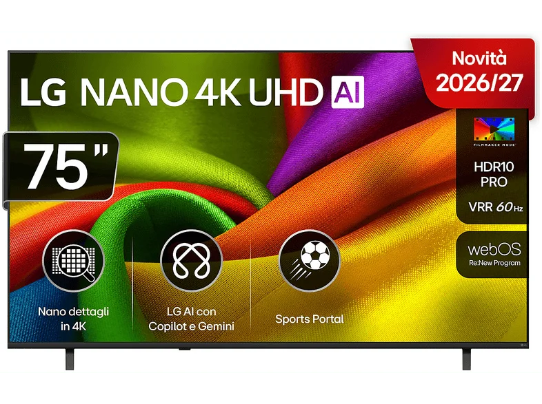 LG NANO 4K UHD AI NU85 75NU850B6LA