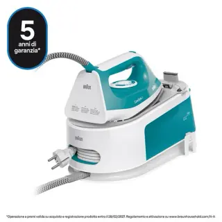 Braun CareStyle 1 - Ferro da stiro con caldaia