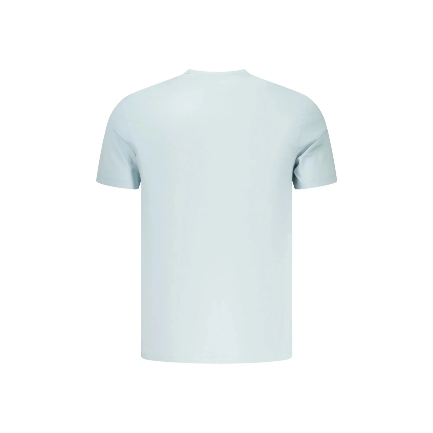 Calvin Klein T-Shirt Maniche Corte Uomo Azzurra Stampa Logo