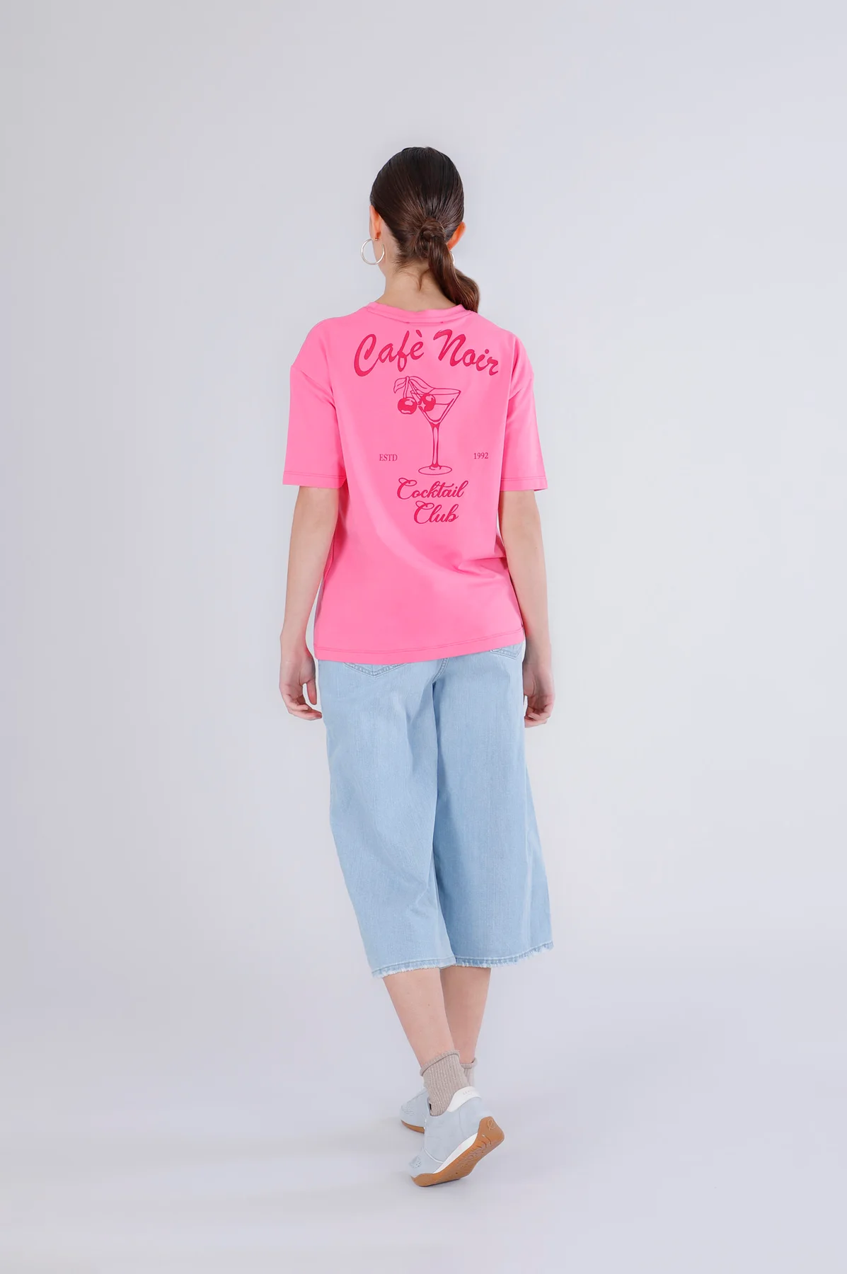 T-shirt con stampa cocktail bubble gum - vista 2