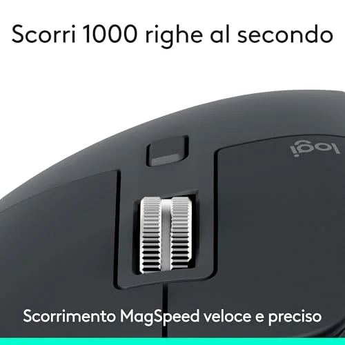 Logitech MX Master 3S - Mouse Wireless - vista 3