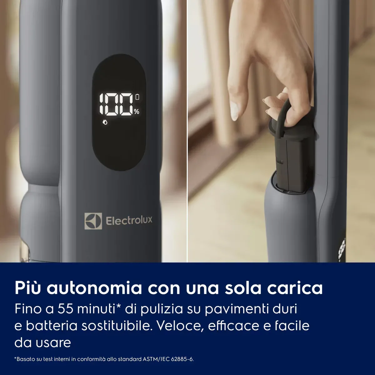 Electrolux Scopa senza filo Wet&Dry Serie 500 - vista 4