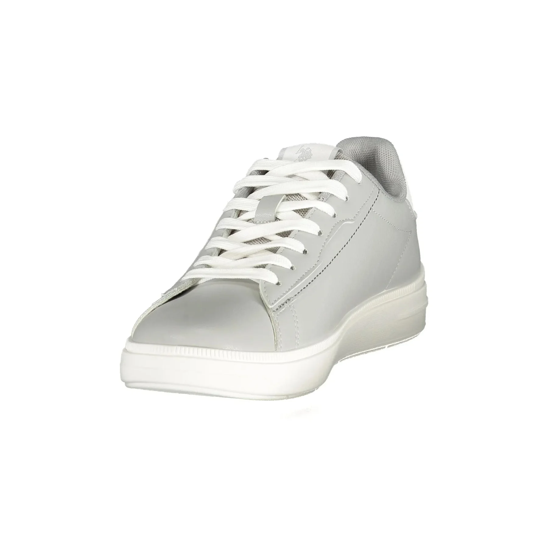 U.S. Polo Assn. Sneakers Uomo Grigie con Stampa Logo - vista 2