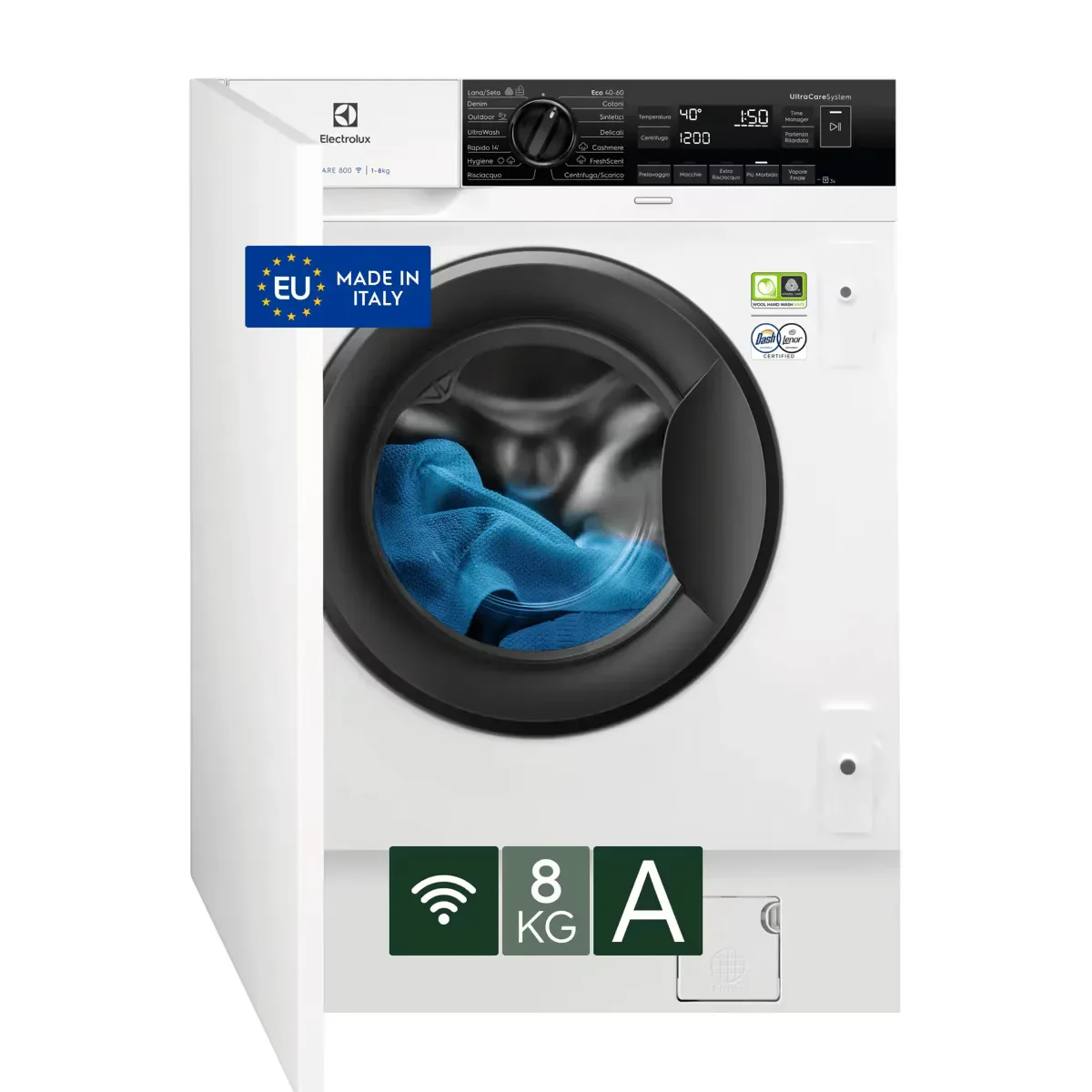 Electrolux Lavatrice serie 800 UltraCare 8 kg 1400 giri - vista 3