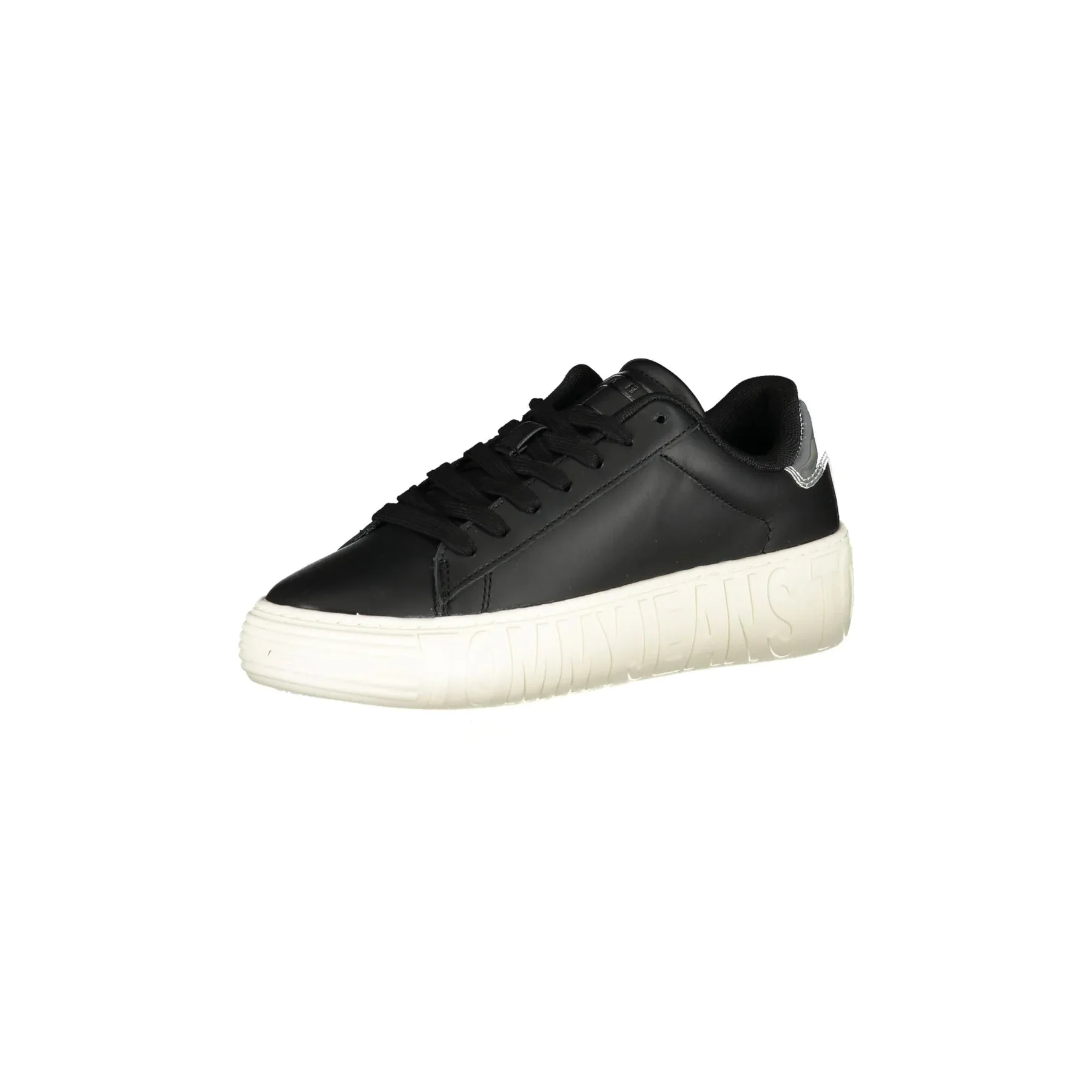 TOMMY HILFIGER Scarpe Sneakers Donna Nere con Dettagli Logo - vista 3