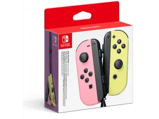 Controller Nintendo Joy-Con Coppia Rosa Pastello e Giallo
