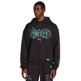 Puma Rick & Morty Felpa con Cappuccio Uomo