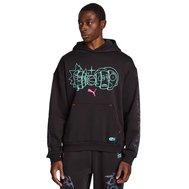 Puma Rick & Morty Felpa con Cappuccio Uomo