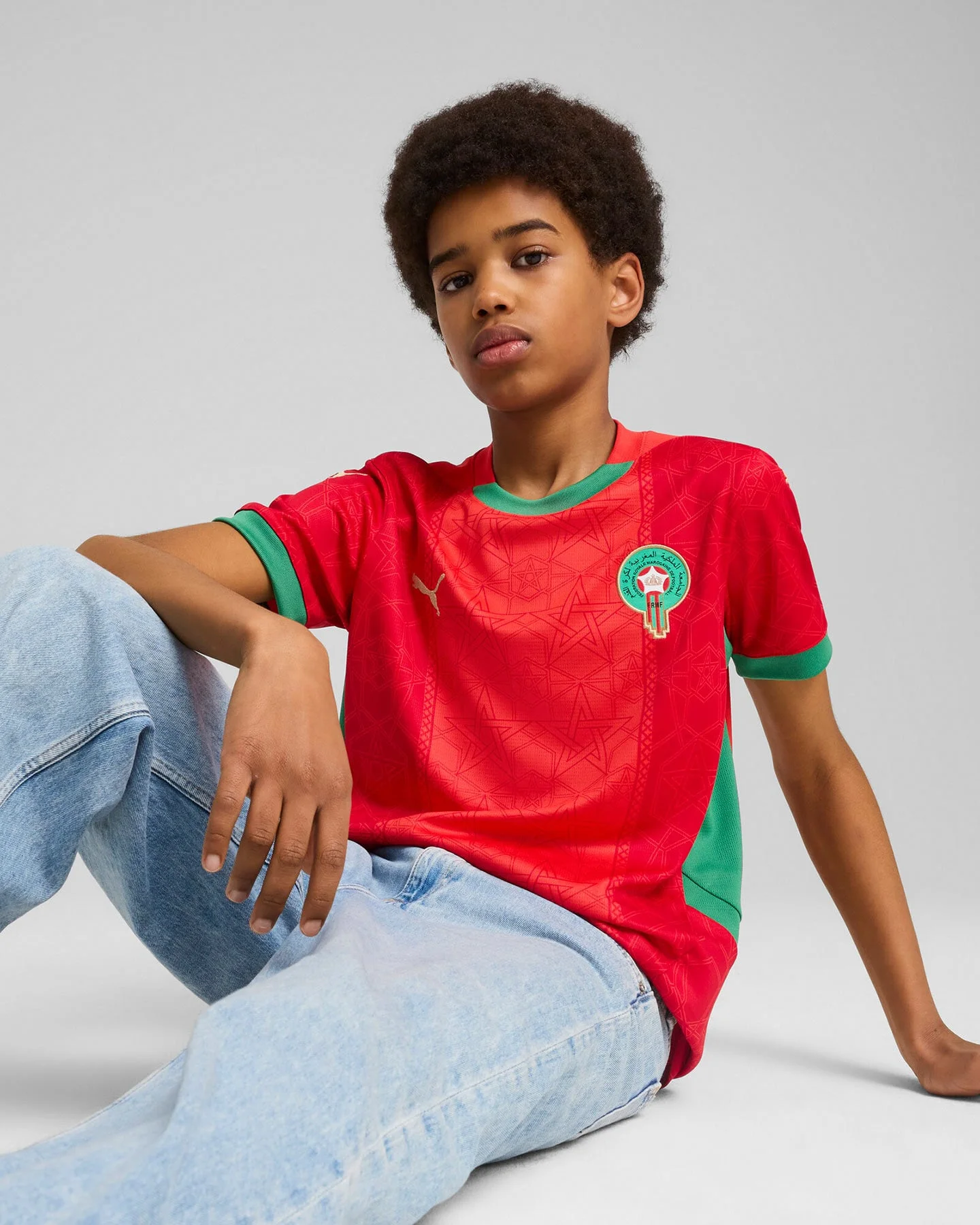 Puma Marocco Home Replica Jr - vista 3