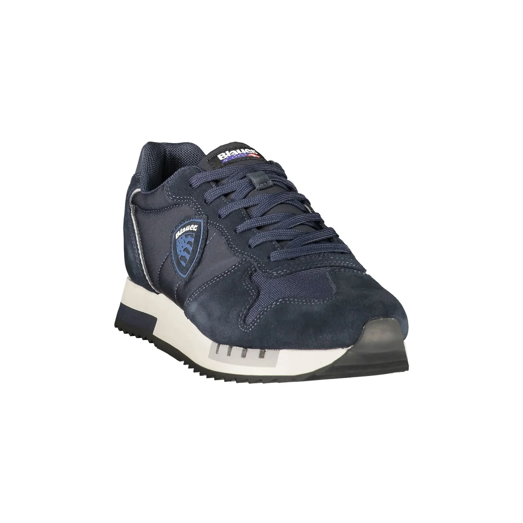 Blauer Sneakers Uomo Nere Logo - vista 6