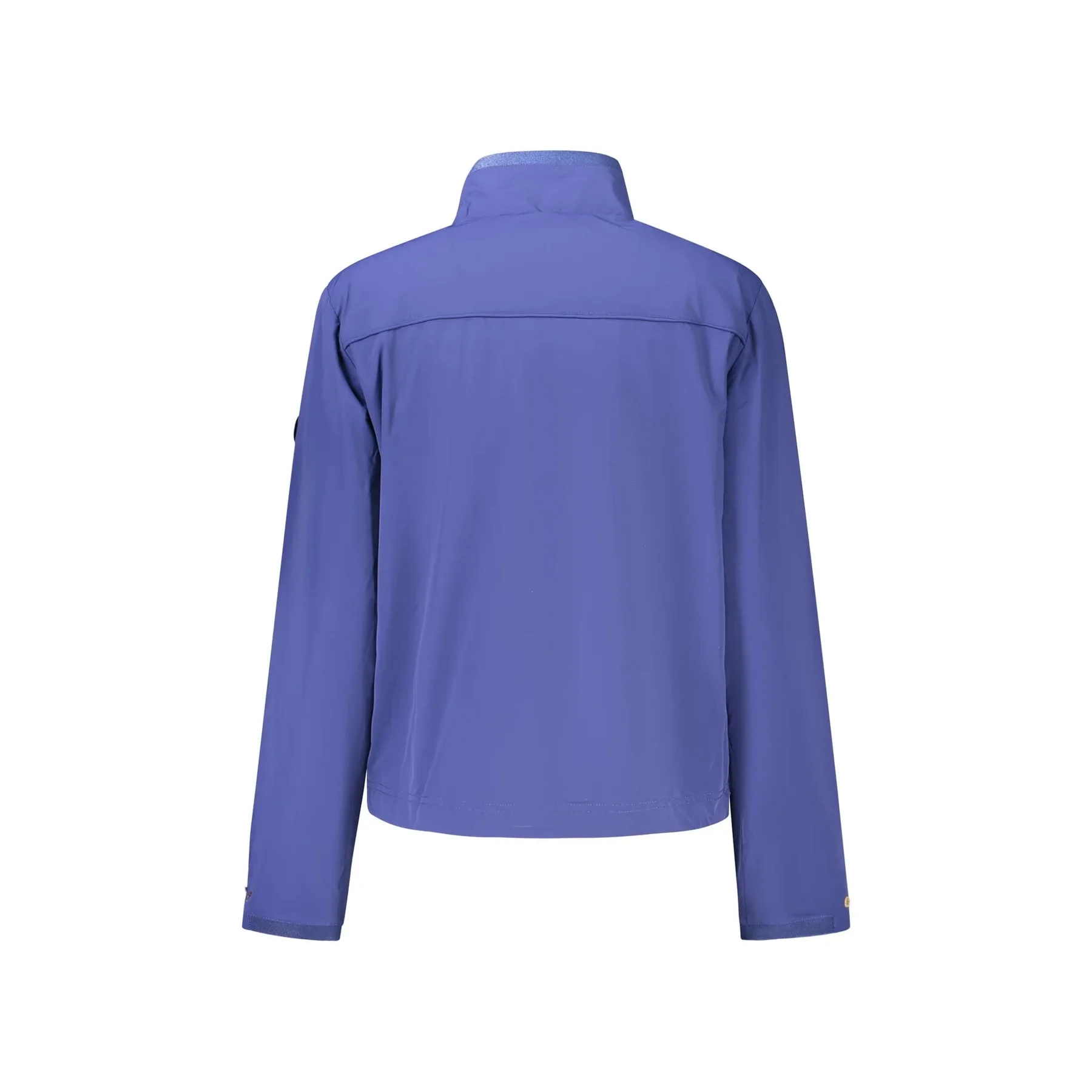 Giubbotto Maniche Lunghe Donna Blu Logo