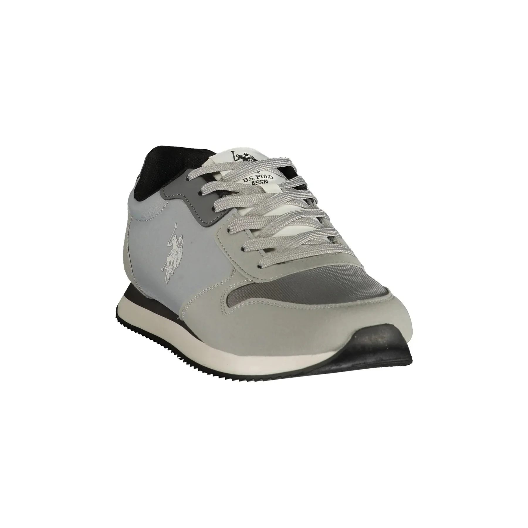 Sneakers U.S. Polo Assn. Uomo Grigie con Stampa Logo - vista 2