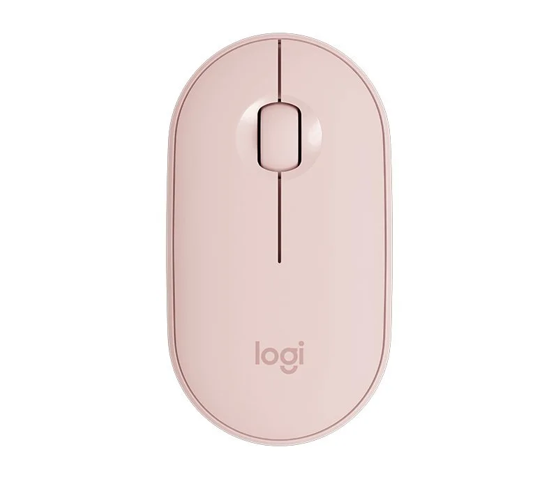Logitech Mouse M350 Pebble Wireless Mouse 2 Rose