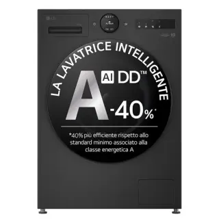 LG F4X7013TBB Lavatrice AI DD™ Serie X7