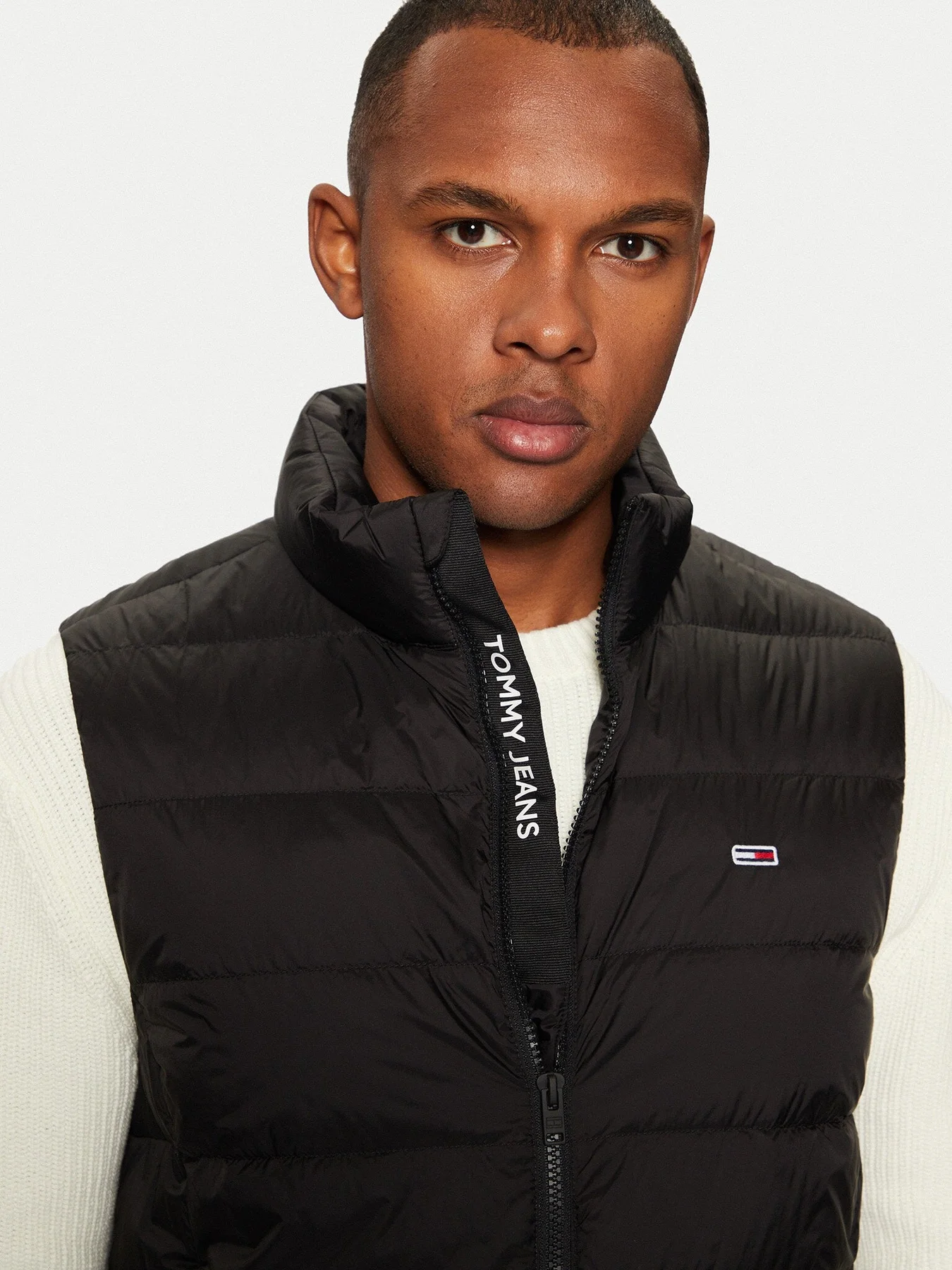 Tommy Hilfiger Giubbotto Uomo Zip Logo - vista 7