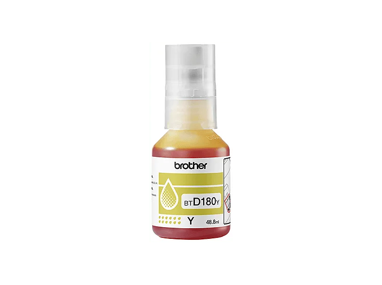 Flacone di inchiostro Brother BTD180 Giallo