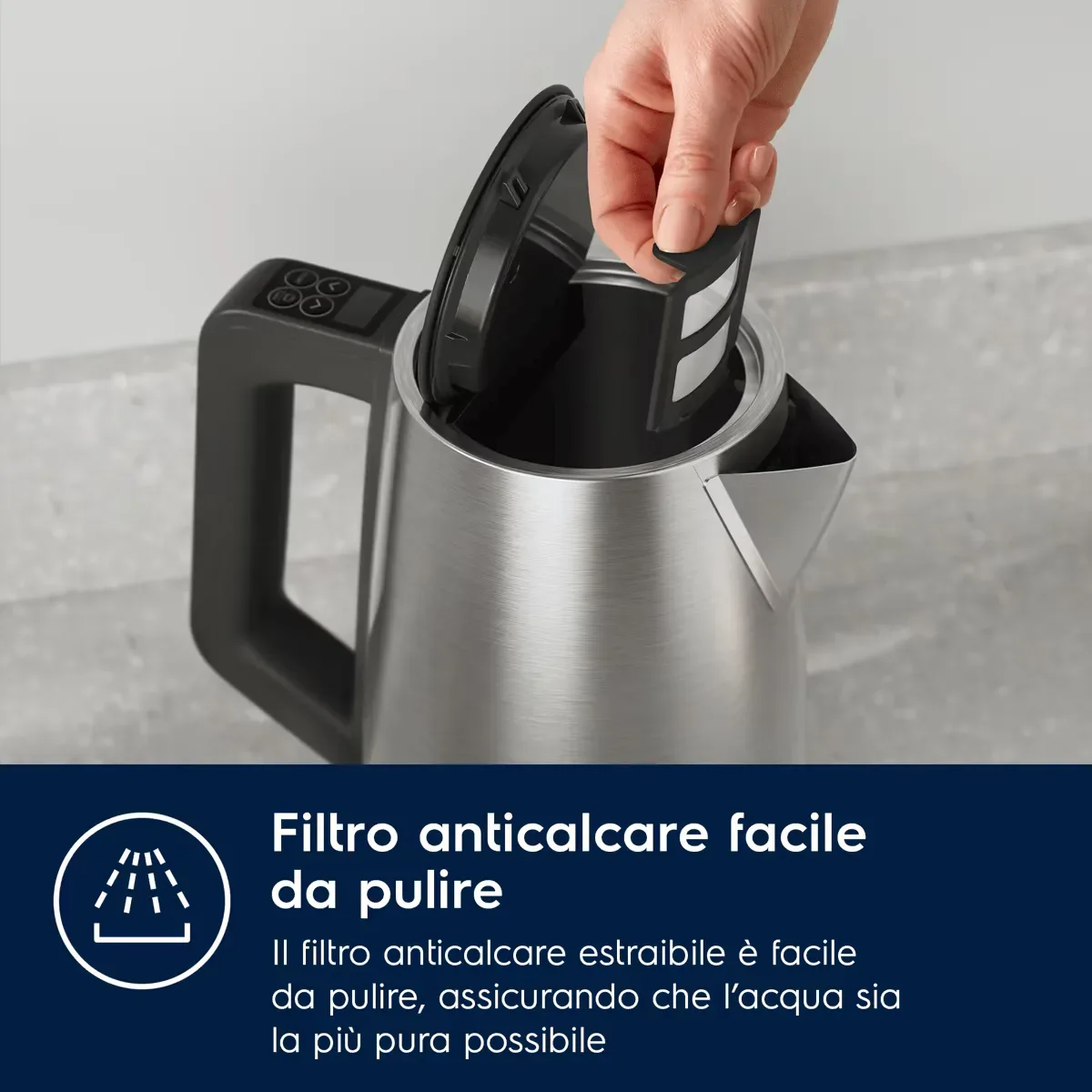 Electrolux Bollitore Adjustable Create 5 Inox E5K1-6ST - vista 3