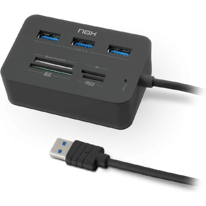 Lettore NOX Lite Un lettore di schede e HUB USB 3.0