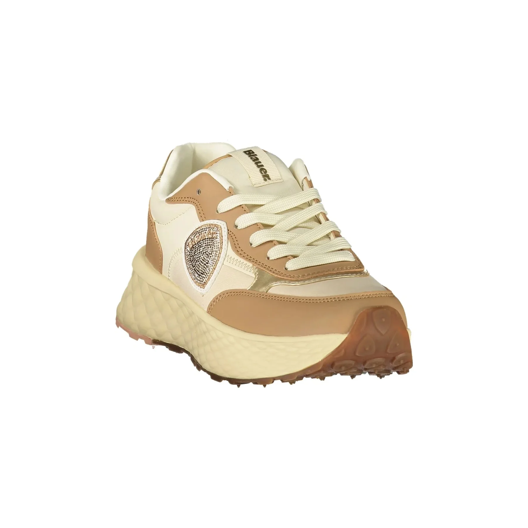 Blauer Sneakers Donna Marroni Dettagli a Contrasto