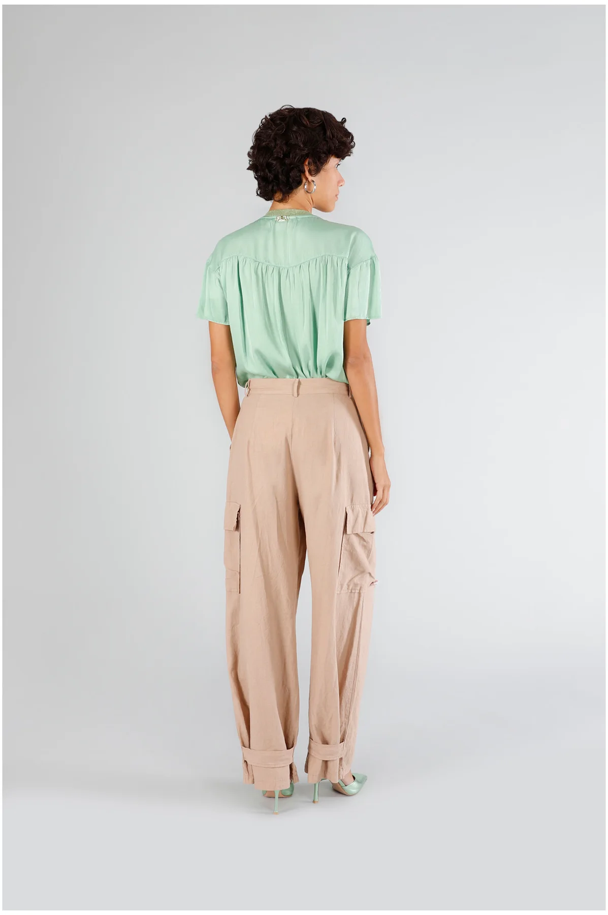 Pantaloni tipo cargo CafèNoir - vista 2