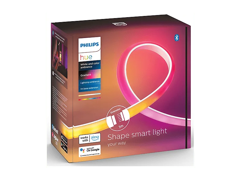 Philips Hue White and Color Ambiance Gradient Lightstrip Estensione 1 m