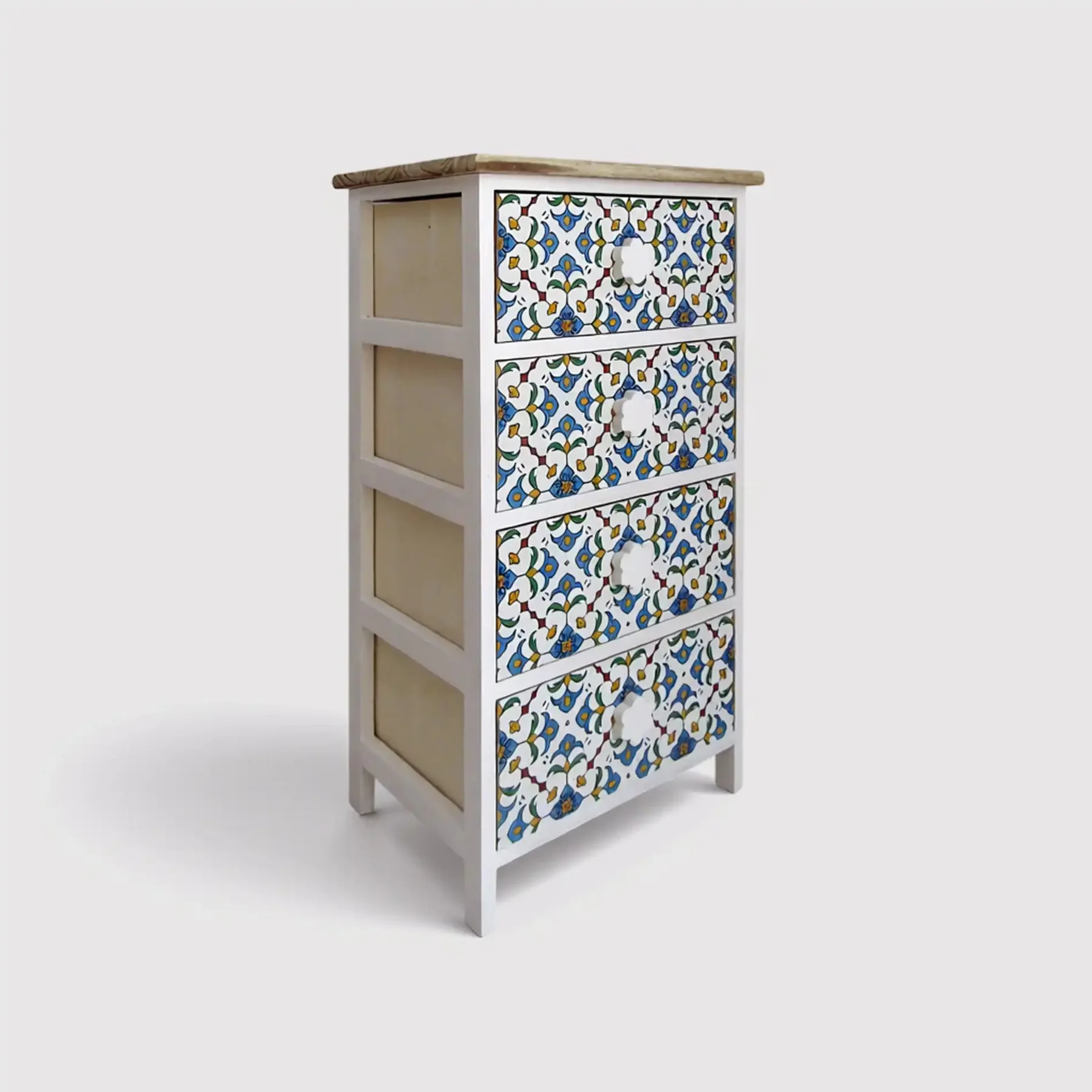 Cassettiera in stile mediterraneo