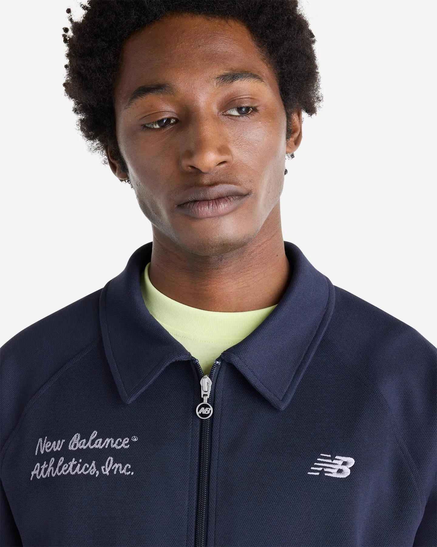 New Balance College Piquet F-zip - vista 4