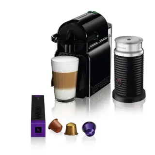 De'Longhi Nespresso Inissia Black + Aeroccino
