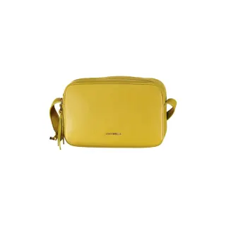 Coccinelle Borsa a Tracolla Pelle Donna Gialla Logo