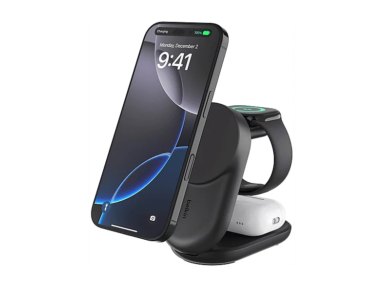 Caricatore Wireless Belkin Stand Fold WL Qi2 25W